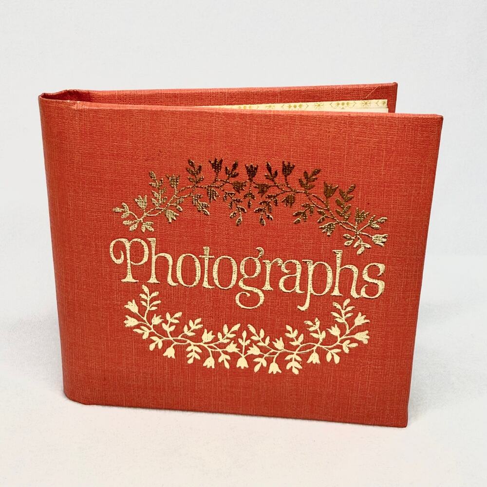 Vintage Mini Square Photographs Photo Album